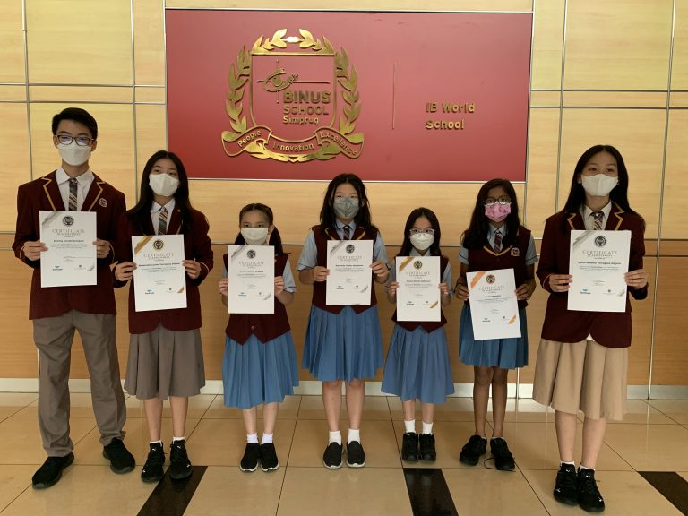 BINUS SCHOOL Students Shine in TeenEagle Online International English Language Competitions