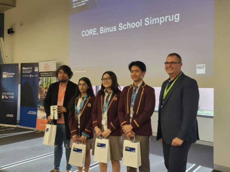 BINUS SCHOOL Simprug | BLUESHIFT BUSINESS COMPETITION, AUSTRALIA 2023