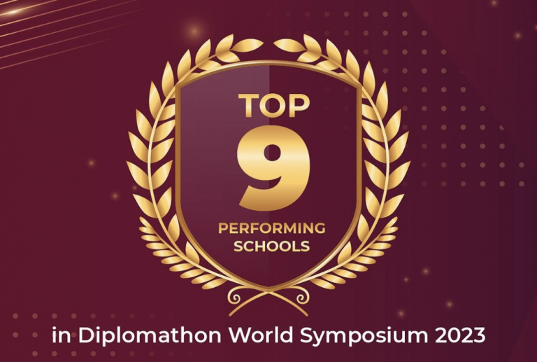 BINUS SCHOOL Simprug and BINUS SCHOOL Serpong Achieve Top 9 Performing Schools at Diplomathon World Symposium Jakarta Edition 2023
